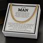 To My Man | Love You Forever | Cuban Link Chain - Elliotrose Gifts