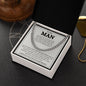 To My Man | Love You Forever | Cuban Link Chain - Elliotrose Gifts