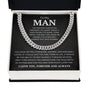 To My Man | You Make Me Feel | Cuban Link Chain - Elliotrose Gifts