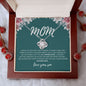 To My Mom | Appreciate You | Love Knot Necklace - Elliotrose Gifts