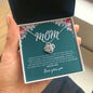 To My Mom | Appreciate You | Love Knot Necklace - Elliotrose Gifts