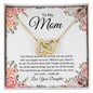 To My Mom | Forever Grateful | Interlocking Heart Necklace - Elliotrose Gifts
