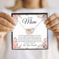 To My Mom | Forever Grateful | Interlocking Heart Necklace - Elliotrose Gifts