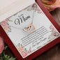 To My Mom | Forever Grateful | Interlocking Heart Necklace - Elliotrose Gifts