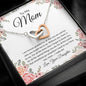 To My Mom | Forever Grateful | Interlocking Heart Necklace - Elliotrose Gifts