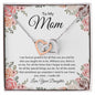 To My Mom | Forever Grateful | Interlocking Heart Necklace - Elliotrose Gifts