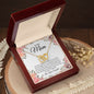 To My Mom | Forever Grateful | Interlocking Heart Necklace - Elliotrose Gifts