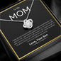 To My Mom | Love Your Son | Love Knot Necklace - Elliotrose Gifts