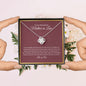 To My Mother In Law | Amazing Mom | Love Knot Necklace - Elliotrose Gifts