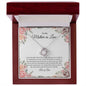 To My Mother In Law | So Lucky | Love Knot Necklace - Elliotrose Gifts