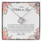 To My Mother In Law | So Lucky | Love Knot Necklace - Elliotrose Gifts
