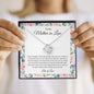 To My Mother In Law | So Lucky | Love Knot Necklace - Elliotrose Gifts