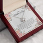 To My Mother In Law | So Lucky | Love Knot Necklace - Elliotrose Gifts