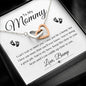To My Mummy | Love Bump | (Interlocking Heart Necklace) - theelliotrose