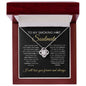 To My Smoking Hot Soulmate | Love You | Love Knot Necklace - Elliotrose Gifts