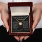 To My Smoking Hot Soulmate | Love You | Love Knot Necklace - Elliotrose Gifts