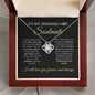 To My Smoking Hot Soulmate | Love You | Love Knot Necklace - Elliotrose Gifts