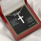 To My Son | I Wish | Cross Necklace - Elliotrose Gifts
