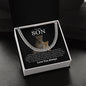 To My Son | Love You Always | Cuban Link Chain - Elliotrose Gifts