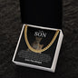 To My Son | Love You Always | Cuban Link Chain - Elliotrose Gifts