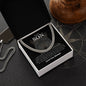 To My Son | Never Forget | Cuban Link Chain - Elliotrose Gifts