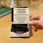 To My Son - Never Forget - I Love You Forever Bracelet - Elliotrose Gifts