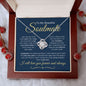 To My Soulmate | Forever and Always | Love knot Necklace - Elliotrose Gifts