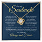 To My Soulmate | How Special | Love Knot Necklace - Elliotrose Gifts