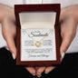 To My Soulmate | I Love You | Love Knot Necklace - Elliotrose Gifts