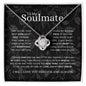 To My Soulmate | I Love You | Love Knot Necklace - Elliotrose Gifts
