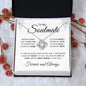 To My Soulmate | I Love You | Love Knot Necklace - Elliotrose Gifts