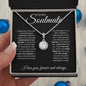 To My Soulmate | Love You Longer | Eternal Hope Necklace - Elliotrose Gifts