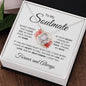 To My Soulmate | Love you | Love Knot Necklace - Elliotrose Gifts