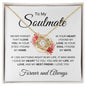 To My Soulmate | Love you | Love Knot Necklace - Elliotrose Gifts
