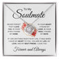 To My Soulmate | Love you | Love Knot Necklace - Elliotrose Gifts