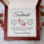 To My Soulmate | Love you | Love Knot Necklace - Elliotrose Gifts
