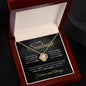 To My Soulmate | My Heart | Love Knot Necklace - Elliotrose Gifts