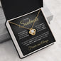 To My Soulmate | My Heart | Love Knot Necklace - Elliotrose Gifts