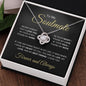 To My Soulmate | My Heart | Love Knot Necklace - Elliotrose Gifts