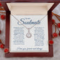 To My Soulmate | My Queen | Eternal Hope Necklace - Elliotrose Gifts
