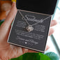 To My Soulmate | Never Forget | Love Knot Necklace - Elliotrose Gifts