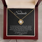 To My Soulmate | One Thing | Love Knot Necklace - Elliotrose Gifts