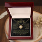 To My Wife | Feel My Love | Love Knot Necklace - Elliotrose Gifts