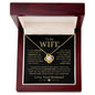 To My Wife | Feel My Love | Love Knot Necklace - Elliotrose Gifts