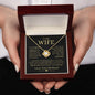To My Wife | Feel My Love | Love Knot Necklace - Elliotrose Gifts