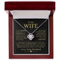 To My Wife | Feel My Love | Love Knot Necklace - Elliotrose Gifts