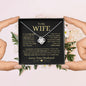 To My Wife | Feel My Love | Love Knot Necklace - Elliotrose Gifts