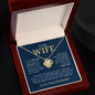 To My Wife | First Kiss | Love Knot Necklace - Elliotrose Gifts