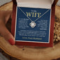 To My Wife | First Kiss | Love Knot Necklace - Elliotrose Gifts