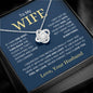 To My Wife | First Kiss | Love Knot Necklace - Elliotrose Gifts